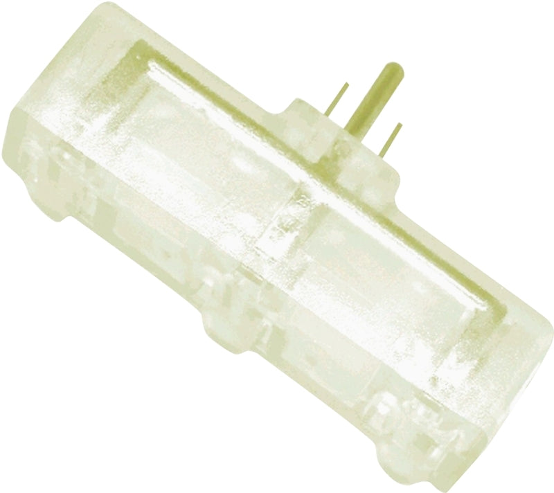 CCI Tradesman 4327C Outlet Adapter, 15 A, 125 V, 3 -Outlet, Clear