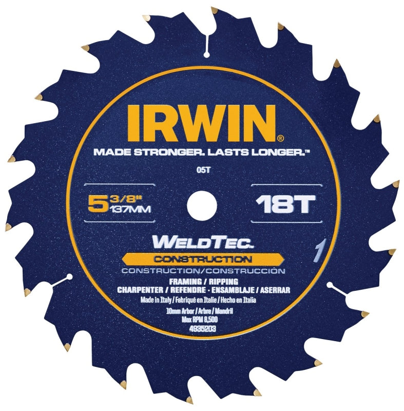 4935203 SAW BLADE 5-3/8IN 18T