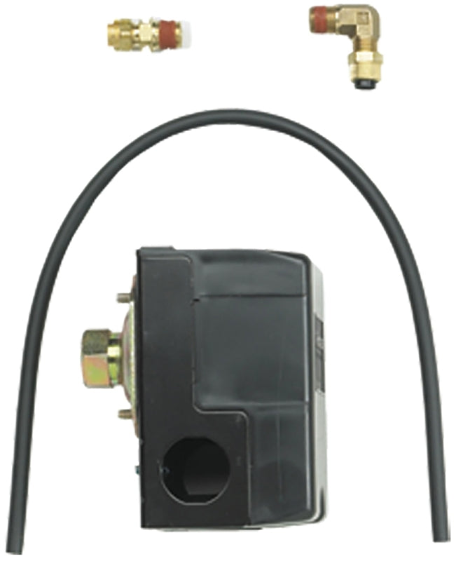 Wayne 66025-WYN1 Pressure Switch, 3-Phase, 120/240 VAC, 32 VDC, DPST, 20 to 40 psi Working, Steel Diaphragm