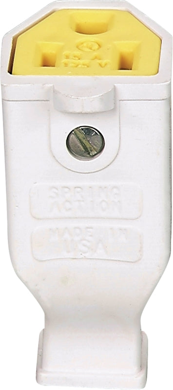 SA993W CONNECTOR 15A 125V WHIT