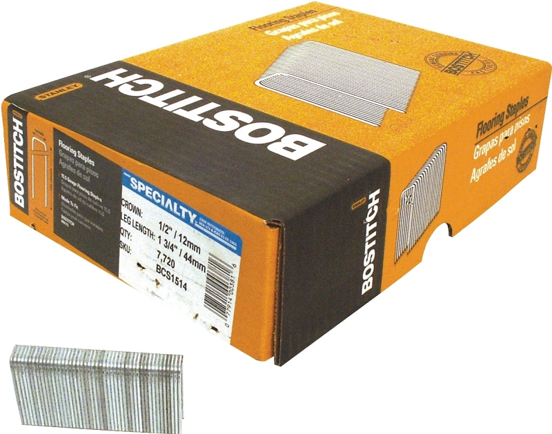 FLOORING STAPLE 15.5GA 1-3/4IN