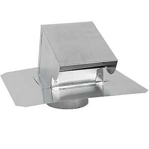 Imperial VT0087 Roof Exhaust Cap, Aluminum