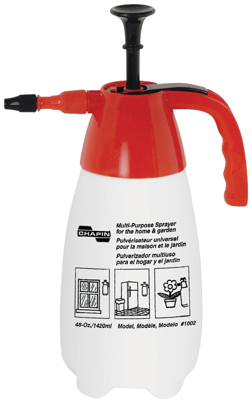 CHAPIN 1002 Air Sprayer, Cone Nozzle, Plastic