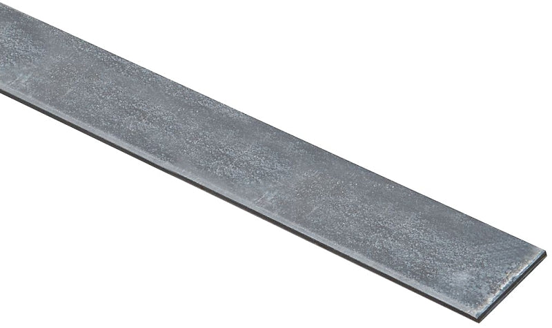 National Hardware N180-059 Flat Stock, 1-1/4 in W, 48 in L, 0.12 in Thick, Steel, Galvanized, G40 Grade