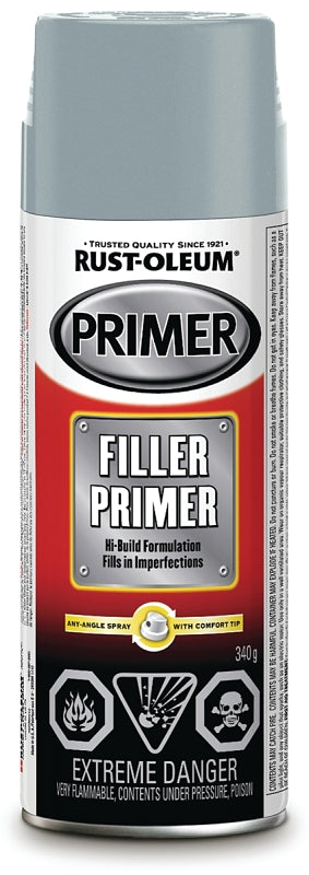 Rust-Oleum 257802 Filler Primer, Gray, 312 g