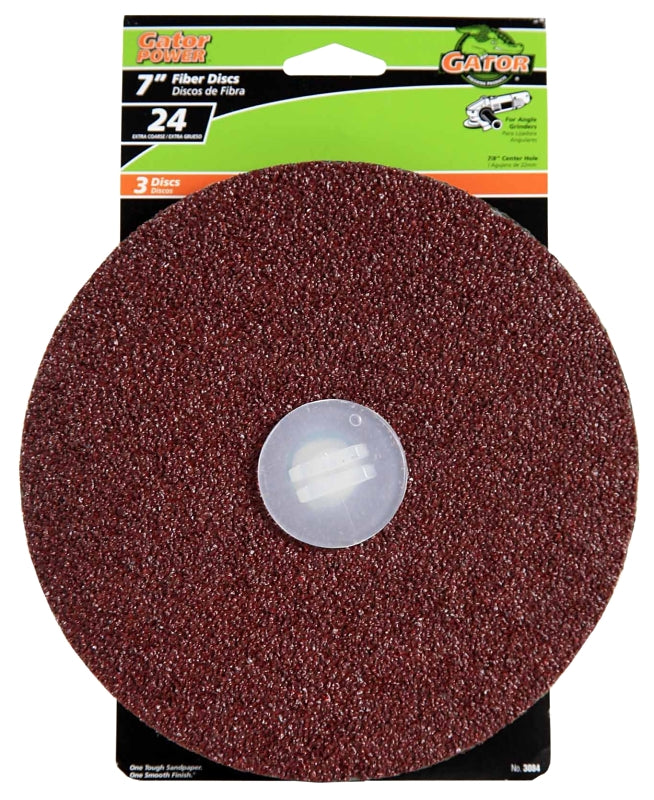 3084 DISC FIBER 7X7/8IN 24GRIT