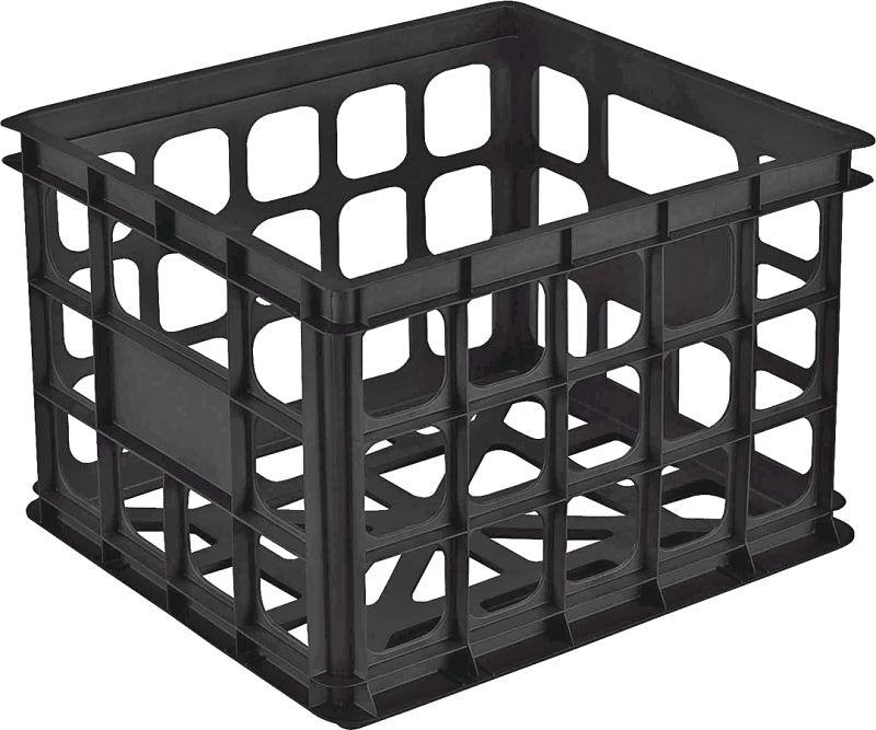 16929006 CRATE 15X13X10 BLACK