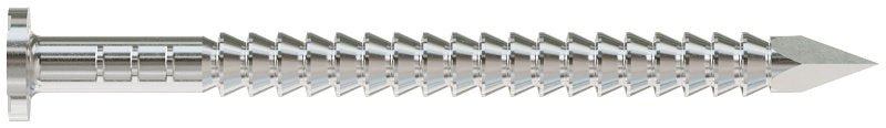 Simpson Strong-Tie S3SND1 Wood Siding Nail, 3D, 1-1/4 in L, Stainless Steel, Full Round Head, Annular Ring Shank