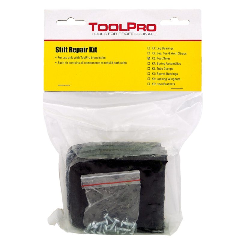 STILT REPAIR KIT K3 SOLES