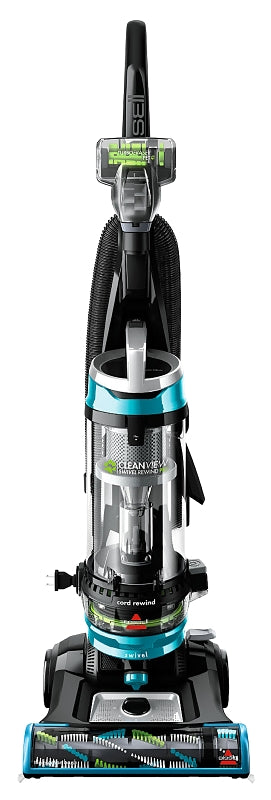 Bissell CleanView 1319 Vacuum Cleaner, Multi-Level Filter, 27 ft L Cord, Red