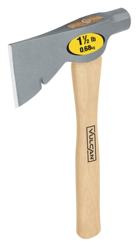 VULCAN Half Hatchet Axe, 1.5 lb Head, Wood Handle