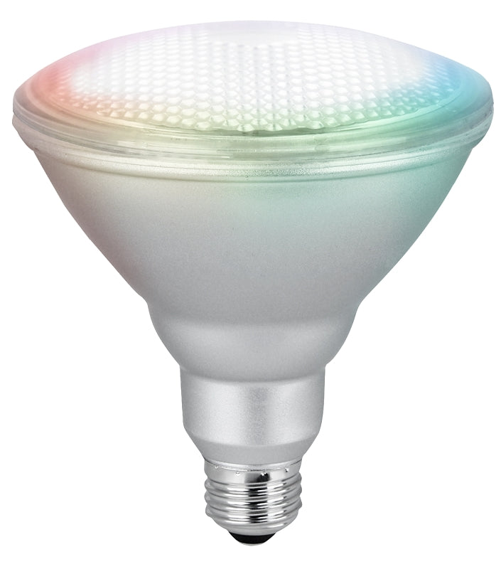 Feit Electric PAR38/RGBW/CA/AG Smart Bulb, 11.1 W, Wi-Fi Connectivity: Yes, Voice Control, E26 Medium Lamp Base