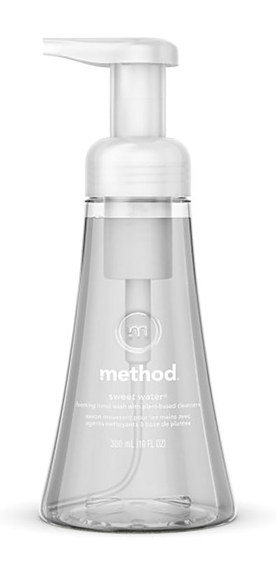 method 361 Foaming Hand Wash, Clear, Sweet Water, 10 oz