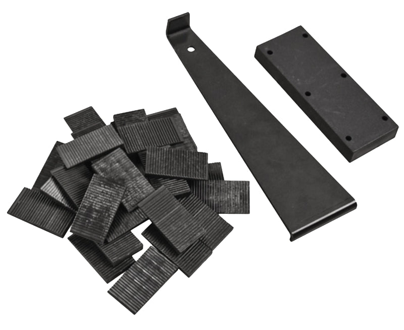 QEP #10-26 Laminate/Wood Floor Installation Kit, Wood, Black