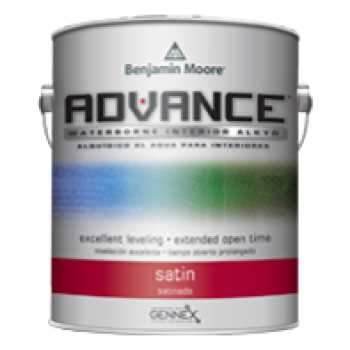 ADVANCE® Waterborne Interior Alkyd Paint - Satin Finish 792