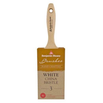 Benjamin Moore White China Bristle 3” VARN