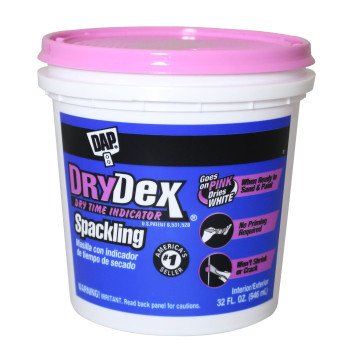 DAP 12330 Spackling Paste White, White, 32 fl-oz Tub