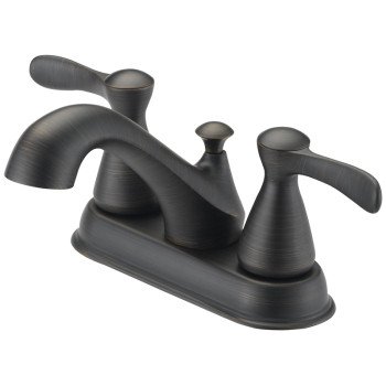 Boston Harbor F51B0010RW Lavatory Faucet, 1.2 gpm, 2-Faucet Handle, 3-Faucet Hole, Metal/Plastic, Venetian Bronze