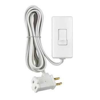 Leviton R12-TBL03-10W Tabletop Slide Dimmer, 120 V, 300 W, CFL, Incandescent, LED Lamp, White