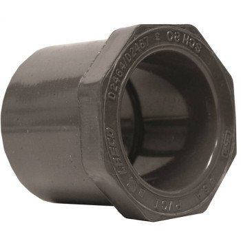 IPEX 036604 Reducer Bushing, 3/4 x 1/2 in, Spigot x Socket, PVC, SCH 80 Schedule, 690, 850 psi Pressure