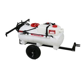 Chapin 97761E Tow Behind Sprayer, 25 gal Tank, 15 ft L Hose