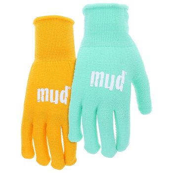 GLOVE NYLN DOT ON MINT SAF M/L