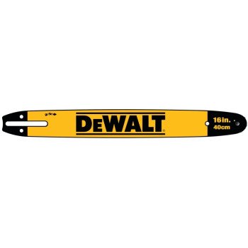 DeWALT DWZCSB16 Chainsaw Bar, 16 in L Bar, 0.043 in Gauge, 3/8 in TPI/Pitch