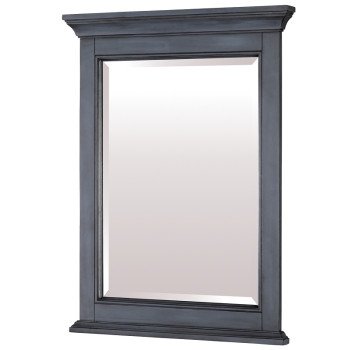 Craft + Main Brantley Series BABM2432 Framed Mirror, Harbor Blue Frame, Rectangular, 24 in W, 32 in H, Wood Frame