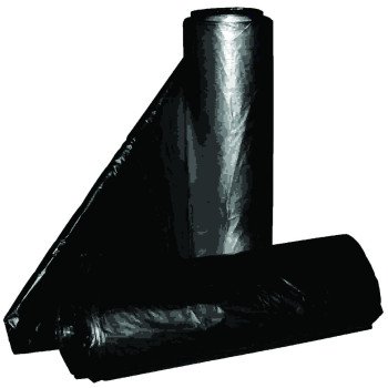 ALUF Plastics RCT-60X Low-Density Repro Can Liner, 55 to 60 gal, Metalocene Blend, Black