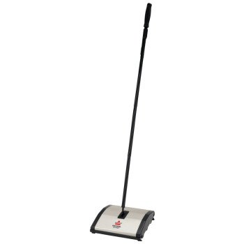 Bissell Natural Sweep 92N0 Floor and Carpet Sweeper, 9-1/2 in W Cleaning Path, Green