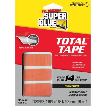 TAPE TTL DBL SDD STRIP 48X18MM