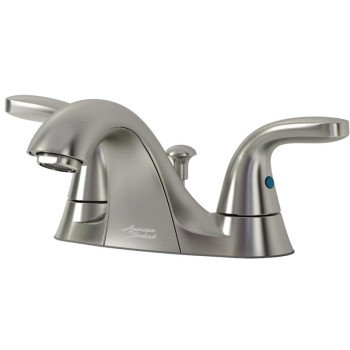 American Standard Cadet Suite Series 9091201.295 Centerset Bath Faucet, Low Arc Spout, Brushed Nickel, 4-5/16 in, Metal