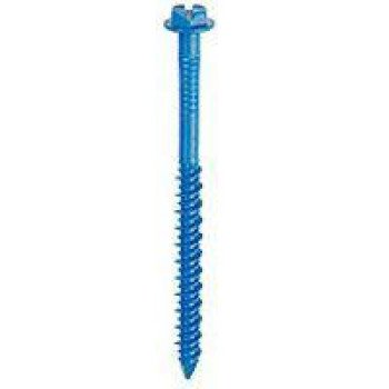 Tapcon 24340 Screw Anchor, Hex Drive, Steel, Climaseal, 75 PK