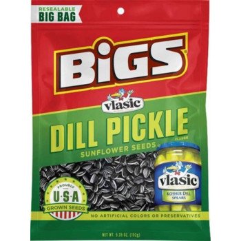 Bigs 55002 Sunflower Seed, Dill Pickle, 5.35 oz