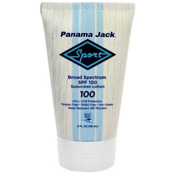 Panama Jack 8299 Sport Sunscreen Lotion, 3 fl-oz Bottle