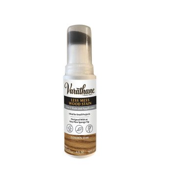 Varathane 368035 Stain and Applicator, Golden Oak, Liquid, 4 oz, Bottle