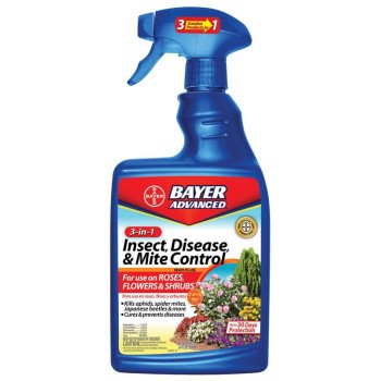 BioAdvanced 701290B Insect, Disease and Mite Control, Liquid, Spray Application, 24 oz Can