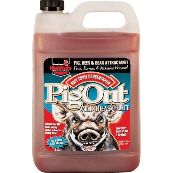 Evolved Habitats Pig Out EVO41303 Wild Beast Bait, Berries, Fruit, Molasses Flavor, 1 gal