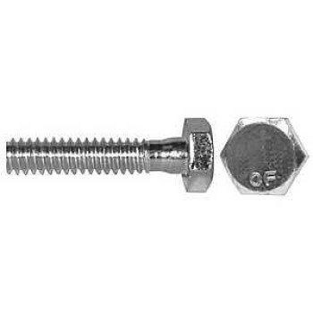 Reliable HBS141MR Hex Bolt, 1/4-20 Thread, 1 in OAL, Stainless Steel, Coarse, Partial Thread