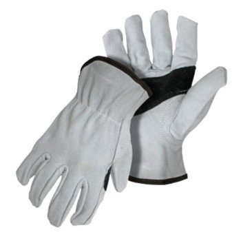 4064M GLOVES DRVR COWHIDE MED 