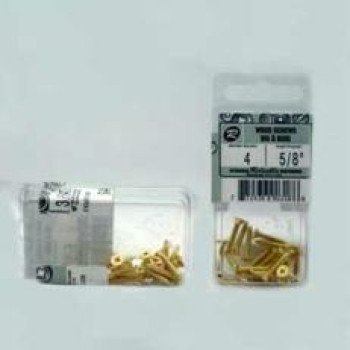 90320 5X5/8 PKG/20 BRASS FH/R 