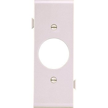 Eaton Wiring Devices STC7W Sectional Wallplate, White, 4-1/2 in L, 2-3/4 in W, 1-Gang, Polycarbonate, White