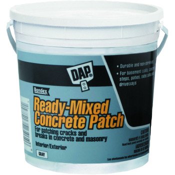 DAP Bondex 31090 Concrete Patch, Gray, 1 gal Pail