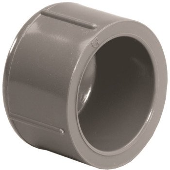 Lasco 847012BC Pipe Cap, 1-1/4 in, Slip, PVC, SCH 80 Schedule