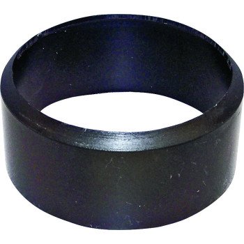 Canplas 102842BC Adapter Pipe Bushing, 4 in, Spigot x Hub, ABS, Black