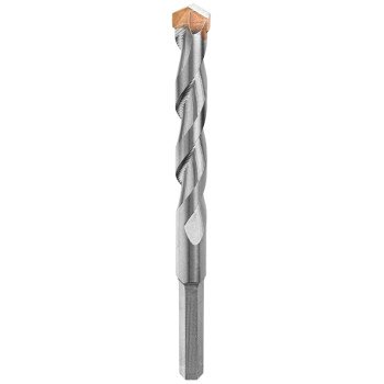 DEWALT DWA56124 Jobber Drill Bit, 3/16 in Dia, 4-1/2 in OAL, Spiral Flute, 2-Flute, 1/8 in Dia Shank, 3-Flat Shank