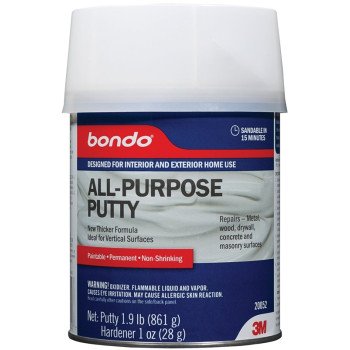 3M 20052 Putty, Gray, 1 qt Can