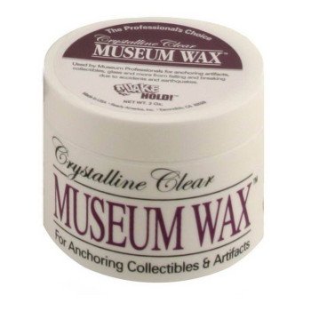 QuakeHold 66111 Museum Wax, Clear, 2 oz Jar