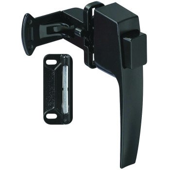 National Hardware V1326 Series N178-392 Pushbutton Latch, Zinc, 5/8 to 2 in Thick Door