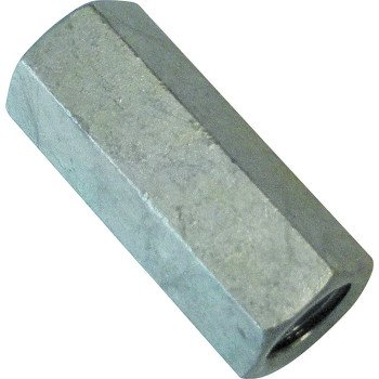 PFC 896085-PR Coupling Nut, Regular, Coarse Thread, 5/8-11 Thread, Steel, Galvanized, A Grade